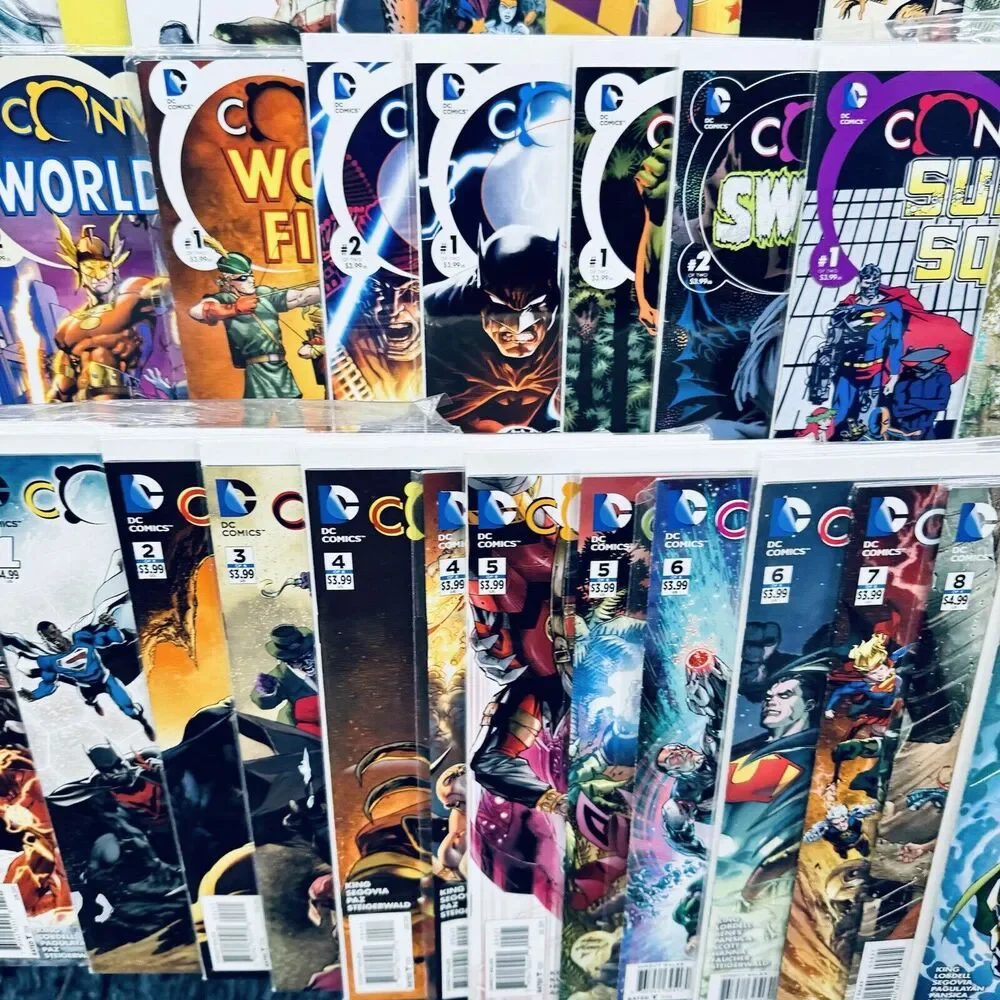 Convergence 0-8 & 10 Tie-Ins Mini Series +‎ 21 #2 Issues Lot DC 2015